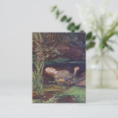 John Everett Millais Ophelia Briefkaart (Staand voorkant)