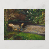 John Everett Millais - Ophelia Briefkaart (Voorkant)