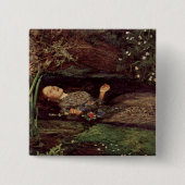 John Everett Millais Ophelia Button (Voorkant)