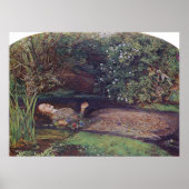 John Everett Millais Ophelia Poster (Voorkant)