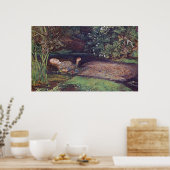 John Everett Millais Ophelia Poster (Keuken)