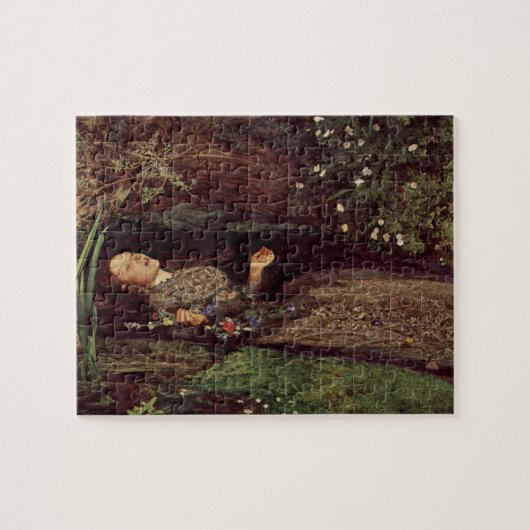 John Everett Millais Ophelia Puzzle Legpuzzel (Horizontaal)