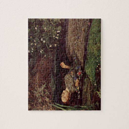 John Everett Millais Ophelia Puzzle Legpuzzel (Verticaal)