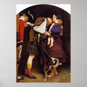 John Everett Millais Orde van Vrijgave Poster