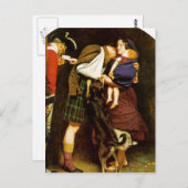 John Everett Millais - Orde van vrijlating Briefkaart (Voorkant / Achterkant)