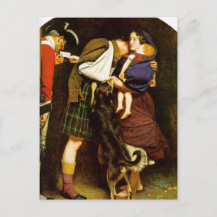 John Everett Millais - Orde van vrijlating Briefkaart