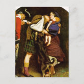 John Everett Millais - Orde van vrijlating Briefkaart (Voorkant)