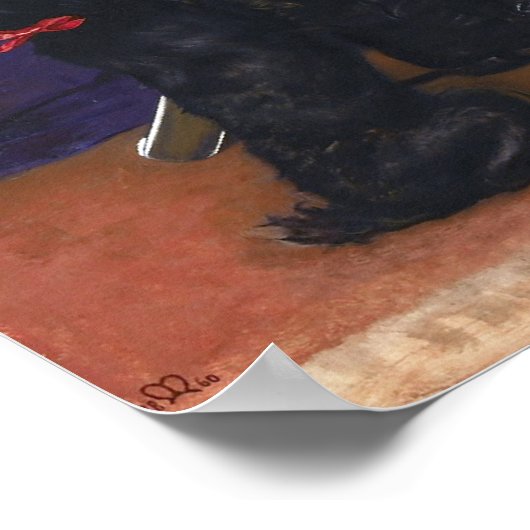 John Everett Millais The Black Brunswicker Poster (Hoek)