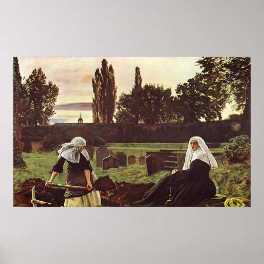 John Everett Millais The Vale of Rest Poster (Voorkant)