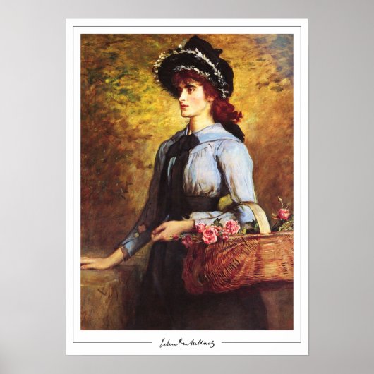 John Everett Millais Zedign Art Poster #108 (Voorkant)