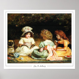 John Everett Millais Zedign Art Poster #124