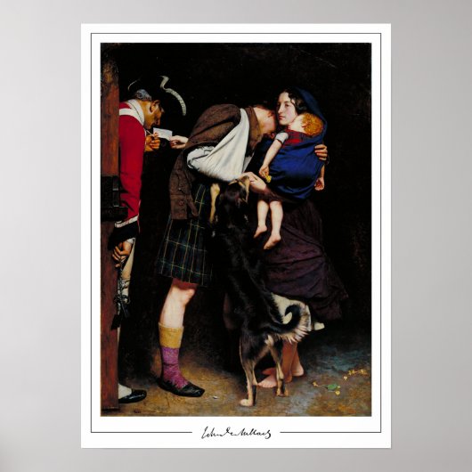 John Everett Millais Zedign Art Poster #13 (Voorkant)