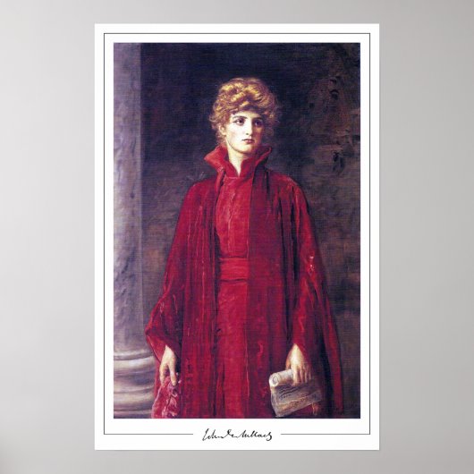 John Everett Millais Zedign Art Poster #149 (Voorkant)
