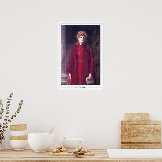 John Everett Millais Zedign Art Poster #149 (Keuken)