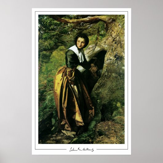 John Everett Millais Zedign Art Poster #153 (Voorkant)