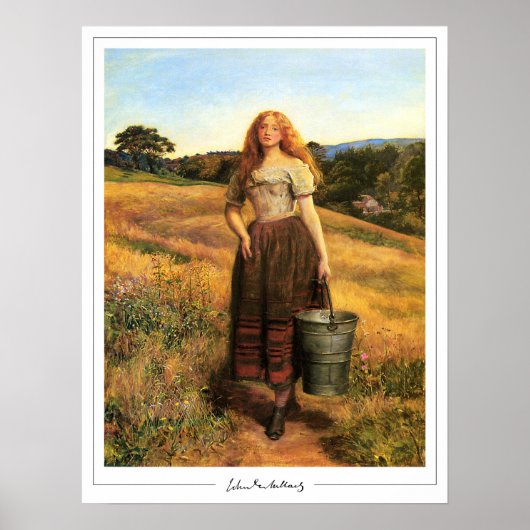 John Everett Millais Zedign Art Poster #176 (Voorkant)
