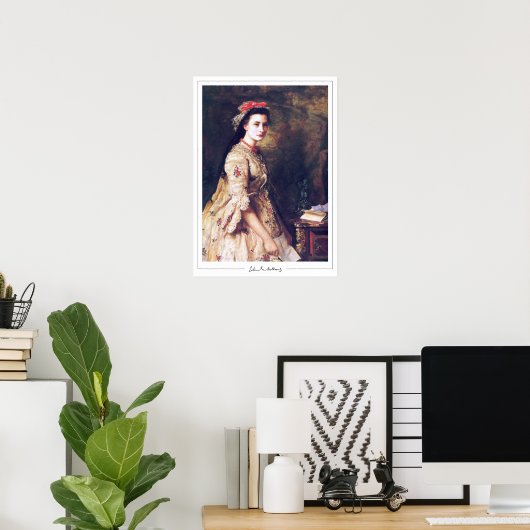 John Everett Millais Zedign Art Poster #217 (Thuiskantoor)