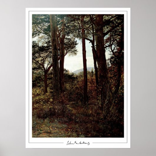John Everett Millais Zedign Art Poster #286 (Voorkant)