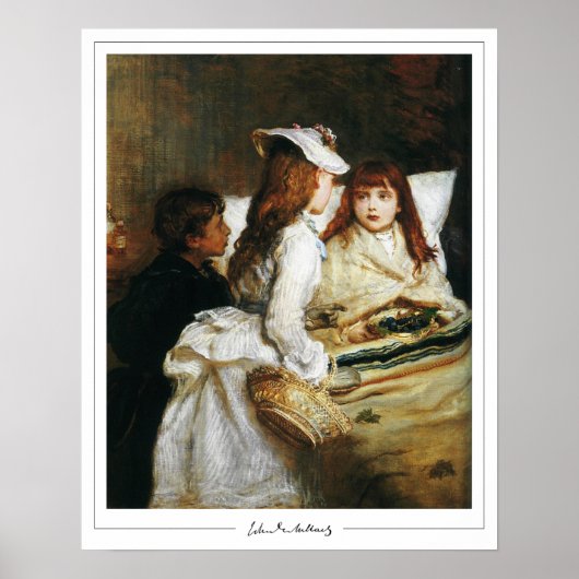 John Everett Millais Zedign Art Poster #31 (Voorkant)