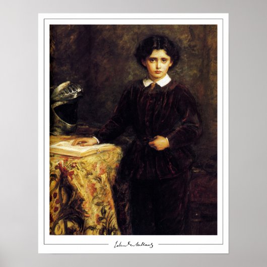 John Everett Millais Zedign Art Poster #74 (Voorkant)