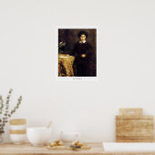 John Everett Millais Zedign Art Poster #74 (Keuken)