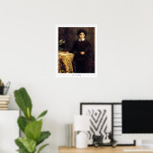 John Everett Millais Zedign Art Poster #74 (Thuiskantoor)