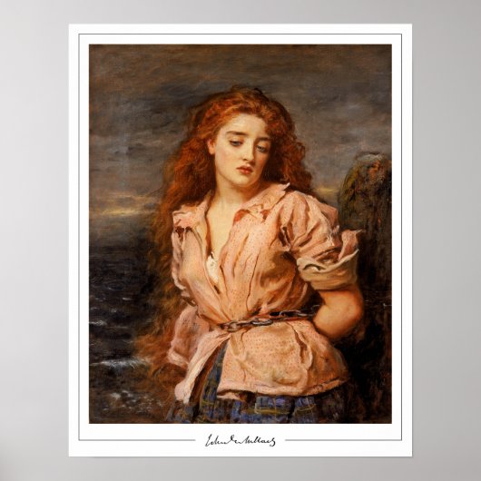 John Everett Millais Zedign Art Poster #80 (Voorkant)