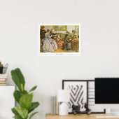 John Everett Millais Zedign Kunst Poster #143 (Thuiskantoor)