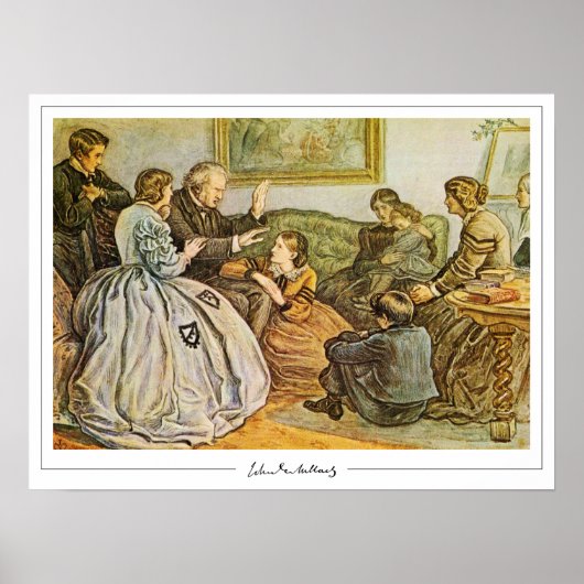 John Everett Millais Zedign Kunst Poster #143 (Voorkant)