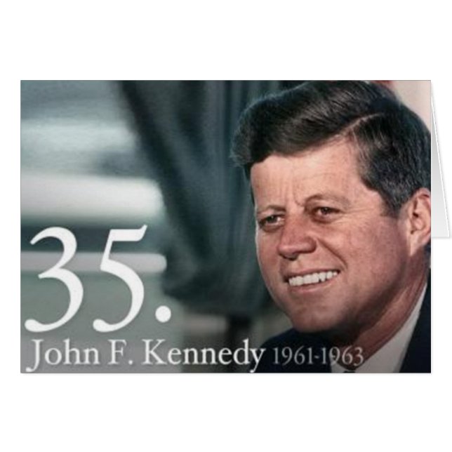 John F Kennedy (Voorkant Horizontaal)