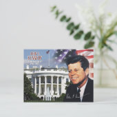 John F. Kennedy - 35ste President van de VS Briefkaart (Staand voorkant)