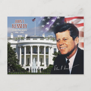 John F. Kennedy - 35ste President van de VS Briefkaart
