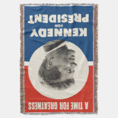 John F Kennedy A Time for Greatness Deken (Voorkant Verticaal)