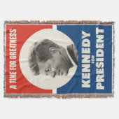 John F Kennedy A Time for Greatness Deken (Voorkant)