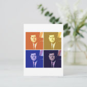 John F Kennedy Briefkaart (Staand voorkant)