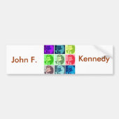 John F Kennedy Bumpersticker (Voorkant)