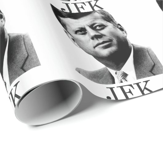 John F. Kennedy Cadeaupapier (Rol Hoek)