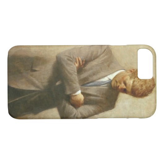 John F. Kennedy Case-Mate iPhone Case (Achterkant (Horizontaal))