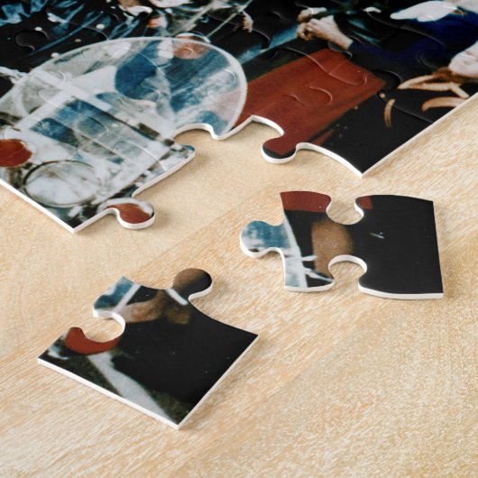 John F Kennedy en Jackie in de Motorcade Dallas Legpuzzel (Zijkant)