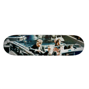 John F Kennedy en Jackie in de Motorcade Dallas Persoonlijk Skateboard