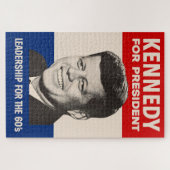 John F. Kennedy for President JFK Campaign Legpuzzel (Horizontaal)