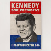 John F. Kennedy for President JFK Campaign Legpuzzel (Verticaal)