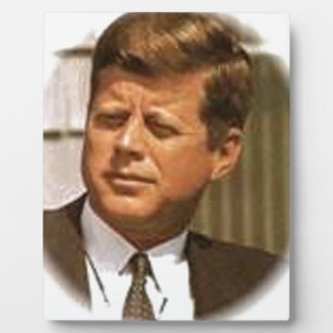 John F Kennedy Fotoplaat