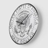 John F. Kennedy Half-Dollar Grote Klok (Hoek)