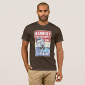 John F. Kennedy Historic Presidential Poster T-shirt (Voorkant volledig)