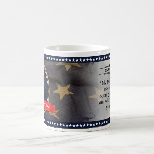 John F. Kennedy Historische Mok (Center)