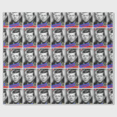 John F. Kennedy-honkaarten Cadeaupapier (Vlak)