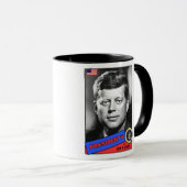 John F. Kennedy-honkaarten Mok (Voorkant rechts)