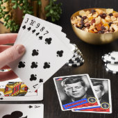 John F. Kennedy-honkaarten Speelkaarten (Insitu)