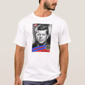 John F. Kennedy-honkaarten T-shirt (Voorkant)